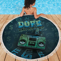Dope Like Hip Hop Beach Blanket Hiphop Graffiti Style - Wonder Print Shop