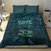 Dope Like Hip Hop Bedding Set Hiphop Graffiti Style - Wonder Print Shop