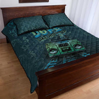 Dope Like Hip Hop Quilt Bed Set Hiphop Graffiti Style - Wonder Print Shop