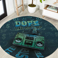 Dope Like Hip Hop Round Carpet Hiphop Graffiti Style - Wonder Print Shop