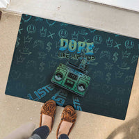 Dope Like Hip Hop Rubber Doormat Hiphop Graffiti Style - Wonder Print Shop