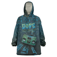 Dope Like Hip Hop Wearable Blanket Hoodie Hiphop Graffiti Style - Wonder Print Shop