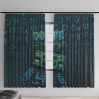 Dope Like Hip Hop Window Curtain Hiphop Graffiti Style - Wonder Print Shop