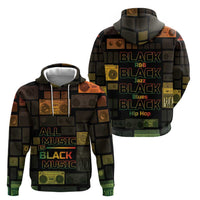 Black Music Month Hoodie All Music Is Black Music - Wonder Print Shop