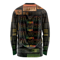 Black Music Month Long Sleeve Shirt All Music Is Black Music - Wonder Print Shop