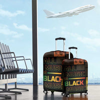 Black Music Month Luggage Cover All Music Is Black Music - Wonder Print Shop