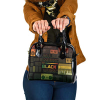 Black Music Month Shoulder Handbag All Music Is Black Music - Wonder Print Shop