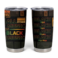 Black Music Month Tumbler Cup All Music Is Black Music - Wonder Print Shop