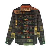 Black Music Month Women Casual Shirt All Music Is Black Music - Wonder Print Shop