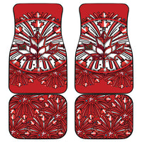 Happy Canada Day Car Mats Cute Wildlife Animals Maple Leaf