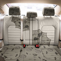 Western Gothic Yoke Back Car Seat Cover Bat And Stars - Wonder Print Shop