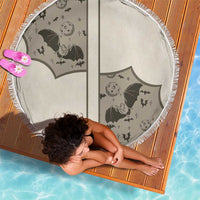 Western Gothic Yoke Beach Blanket Bat And Stars - Wonder Print Shop