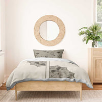 Western Gothic Yoke Bedding Set Bat And Stars - Wonder Print Shop