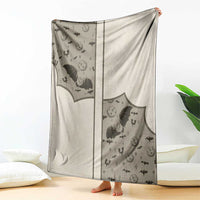 Western Gothic Yoke Blanket Bat And Stars - Wonder Print Shop