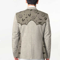 Western Gothic Yoke Blazer Bat And Stars - Wonder Print Shop