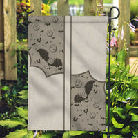 Western Gothic Yoke Garden Flag Bat And Stars - Wonder Print Shop
