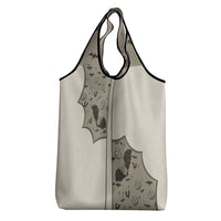 Western Gothic Yoke Grocery Bag Bat And Stars - Wonder Print Shop