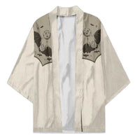 Western Gothic Yoke Kimono Bat And Stars - Wonder Print Shop