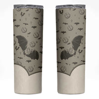 Western Gothic Yoke Skinny Tumbler Bat And Stars - Wonder Print Shop