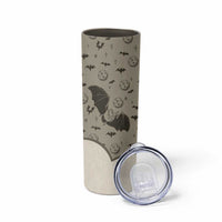 Western Gothic Yoke Skinny Tumbler Bat And Stars - Wonder Print Shop