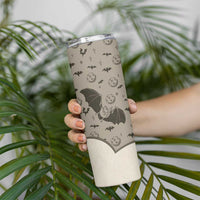Western Gothic Yoke Skinny Tumbler Bat And Stars - Wonder Print Shop