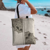 Western Gothic Yoke Tote Bag Bat And Stars - Wonder Print Shop