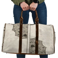 Western Gothic Yoke Travel Bag Bat And Stars - Wonder Print Shop