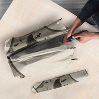 Western Gothic Yoke Umbrella Bat And Stars - Wonder Print Shop