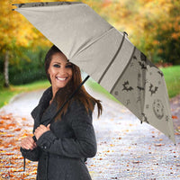 Western Gothic Yoke Umbrella Bat And Stars - Wonder Print Shop