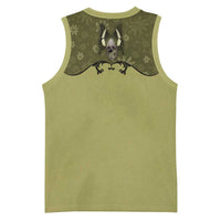 Western Gothic Yoke Basketball Jersey Retro Butterfly With Daisy Garden - Wonder Print Shop