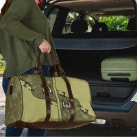 Western Gothic Yoke Travel Bag Retro Butterfly With Daisy Garden - Wonder Print Shop