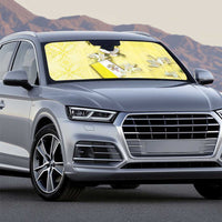 Vatican City Auto Sun Shade Coat Of Arms With Dove Bird - Wonder Print Shop