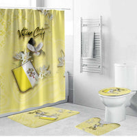 Vatican City Bathroom Set Coat Of Arms With Dove Bird - Wonder Print Shop