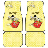 Personalized Vatican City Car Mats Coat Of Arms With Dove Bird - Wonder Print Shop