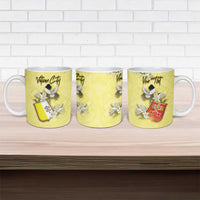 Personalized Vatican City Ceramic Mug Coat Of Arms With Dove Bird - Wonder Print Shop
