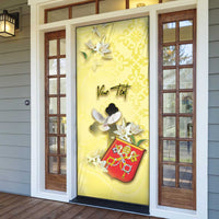 Personalized Vatican City Door Cover Coat Of Arms With Dove Bird - Wonder Print Shop