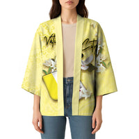Personalized Vatican City Kimono Coat Of Arms With Dove Bird - Wonder Print Shop