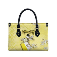 Vatican City Leather Bag Coat Of Arms With Dove Bird - Wonder Print Shop