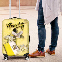 Vatican City Luggage Cover Coat Of Arms With Dove Bird - Wonder Print Shop