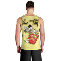 Personalized Vatican City Men Tank Top Coat Of Arms With Dove Bird - Wonder Print Shop