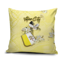 Vatican City Pillow Cover Coat Of Arms With Dove Bird - Wonder Print Shop