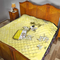 Vatican City Quilt Coat Of Arms With Dove Bird - Wonder Print Shop