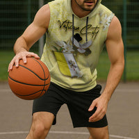 Personalized Vatican City Sleeveless Hoodie Coat Of Arms With Dove Bird - Wonder Print Shop