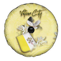 Vatican City Spare Tire Cover Coat Of Arms With Dove Bird - Wonder Print Shop