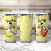 Personalized Vatican City Tumbler Cup Coat Of Arms With Dove Bird - Wonder Print Shop