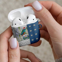 El Salvador Torogoz Christmas AirPods Case With Wool Effect Patterns - Wonder Print Shop