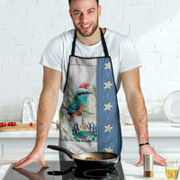 El Salvador Torogoz Christmas Apron With Wool Effect Patterns - Wonder Print Shop