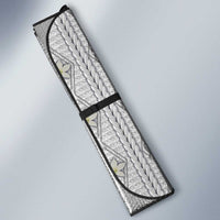 El Salvador Torogoz Christmas Auto Sun Shade With Wool Effect Patterns - Wonder Print Shop