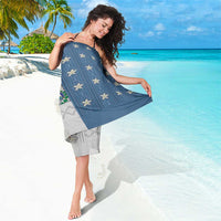 El Salvador Torogoz Christmas Sarong With Wool Effect Patterns - Wonder Print Shop