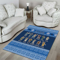 Greece Christmas Area Rug The Twelve Gods Of Olympus - Wonder Print Shop